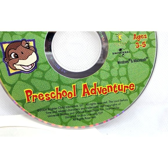 The Land Before Time Ages 3-5 2004 Preschool Adventure Windows & Macintosh DVD - Picture 3 of 4